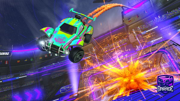 A Rocket League car design from Fro-3