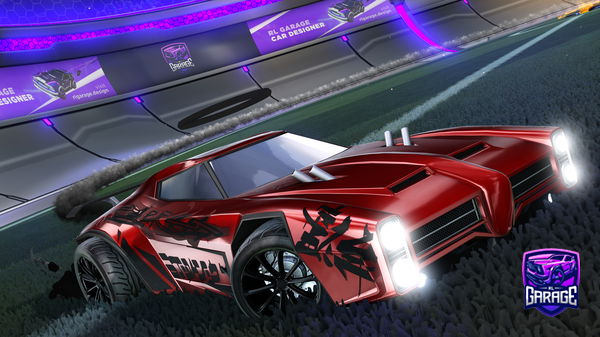 A Rocket League car design from boomthesecond