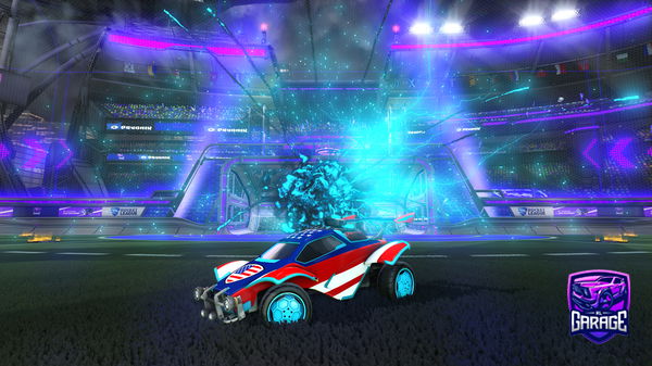 A Rocket League car design from 2K26