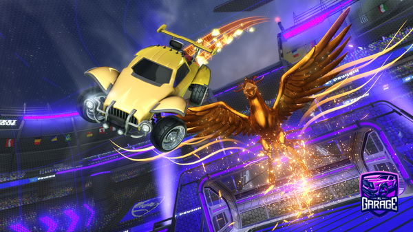 A Rocket League car design from mzack