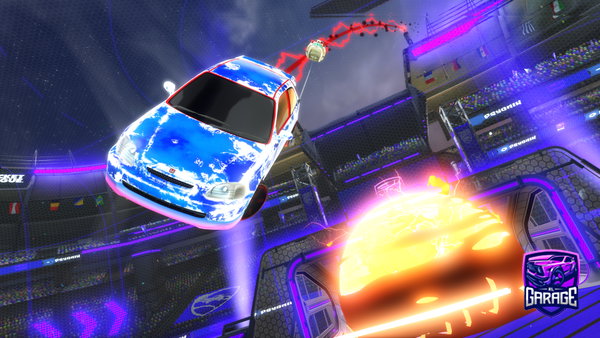 A Rocket League car design from Jhonnyyespapa6