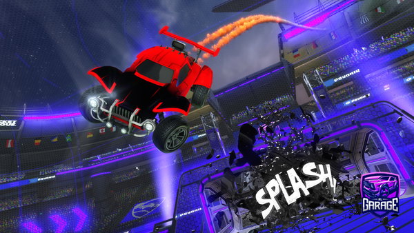 A Rocket League car design from jahil