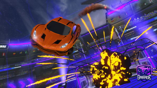 A Rocket League car design from jaxon092595