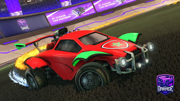 A Rocket League car design from REDAEB