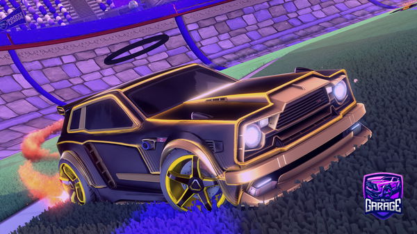 A Rocket League car design from Aztek2800