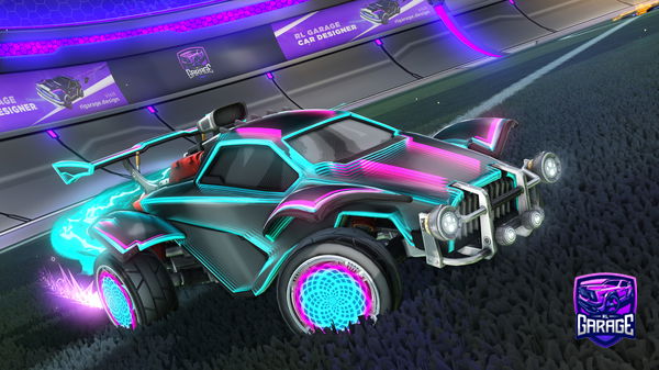 A Rocket League car design from I_hate_teammates