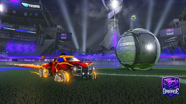 A Rocket League car design from Mattie01