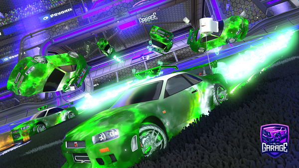 A Rocket League car design from Bobbyballs