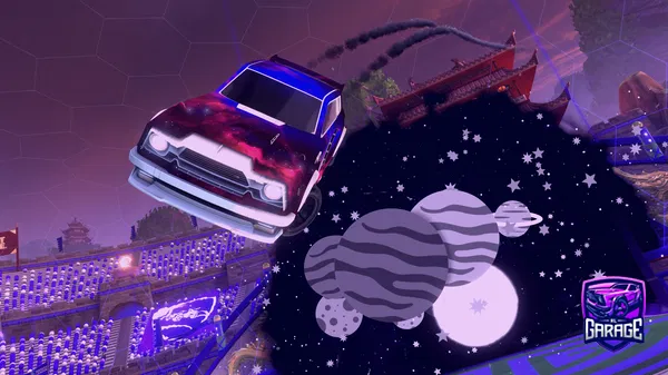 A Rocket League car design from Mari_BVB09
