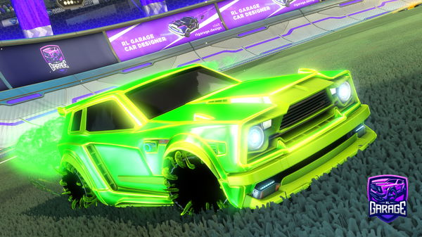 A Rocket League car design from Rl_gusso