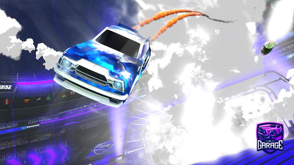 A Rocket League car design from NRG_T4ore