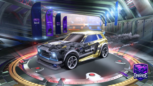 A Rocket League car design from BERMUDABenjamin