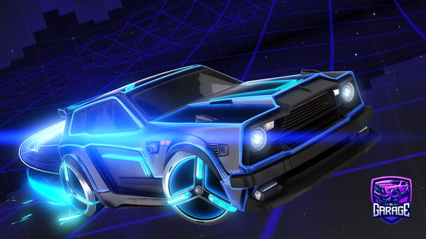 A Rocket League car design from frick_my_tm8