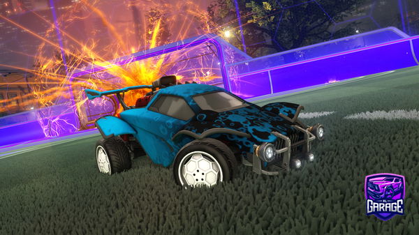 A Rocket League car design from Gas_boyVR