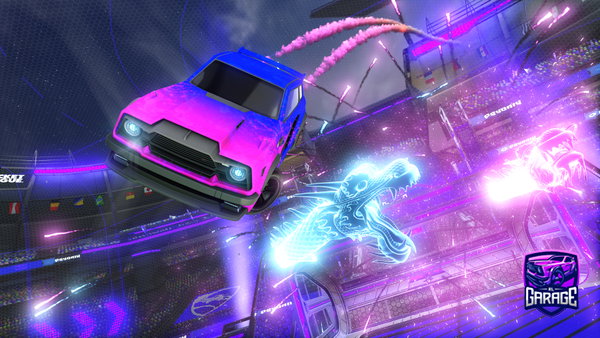 A Rocket League car design from OzzyShip15