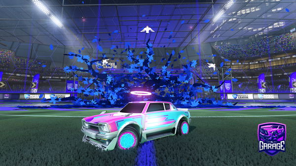 A Rocket League car design from Hashee85