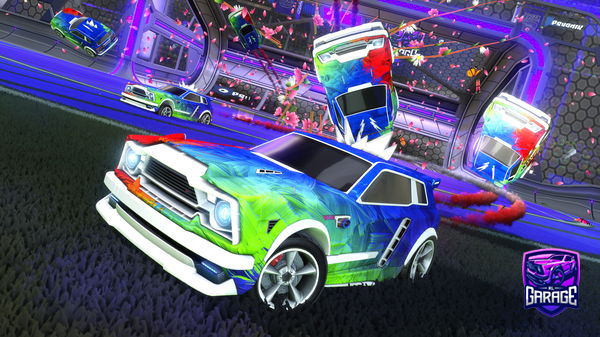 A Rocket League car design from Dandaman9344