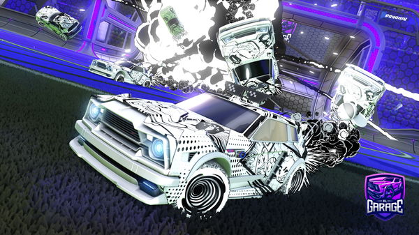 A Rocket League car design from BsktblrGOAT