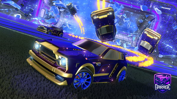 A Rocket League car design from Donuts143