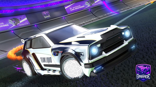 A Rocket League car design from DunnitRL_on_YT