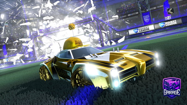 A Rocket League car design from Grubejust