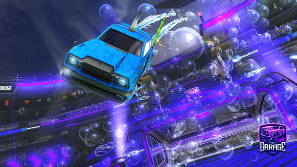 A Rocket League car design from Linehaltt