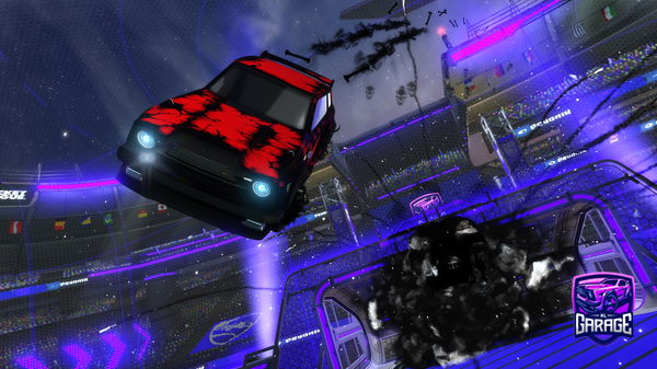 A Rocket League car design from qlpiraa