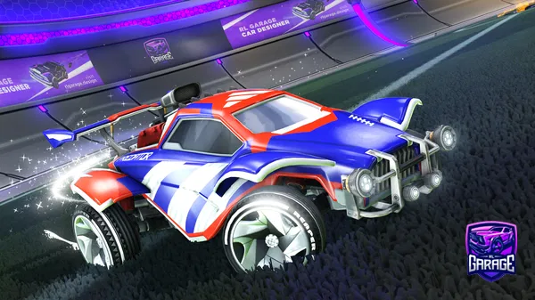 A Rocket League car design from AJskull51