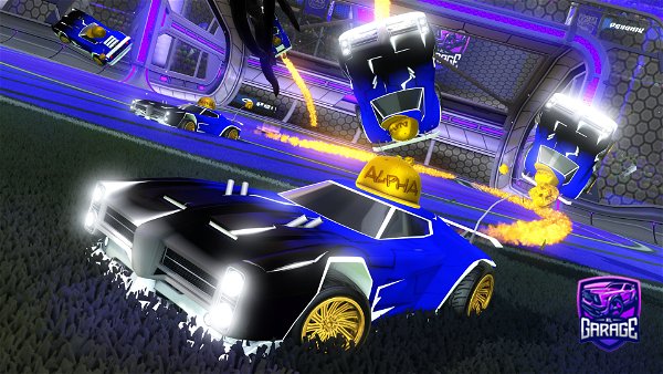 A Rocket League car design from YES555S