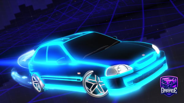 A Rocket League car design from PlatySnakeYT11