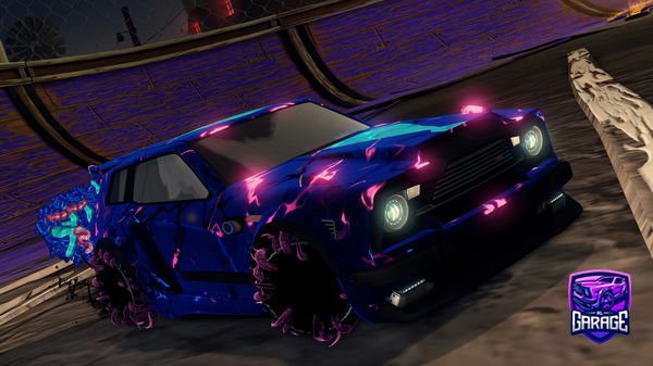 A Rocket League car design from SuperMommy