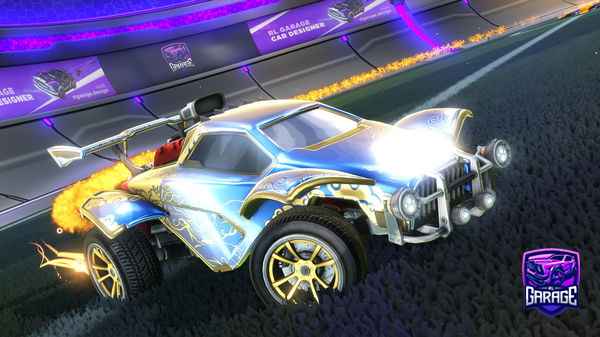 A Rocket League car design from XTrixX