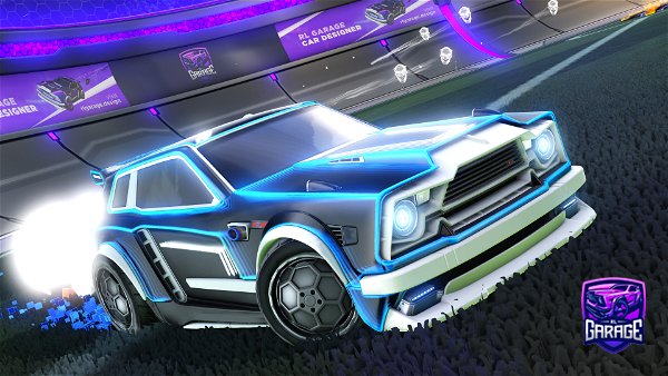A Rocket League car design from X_youtube_20