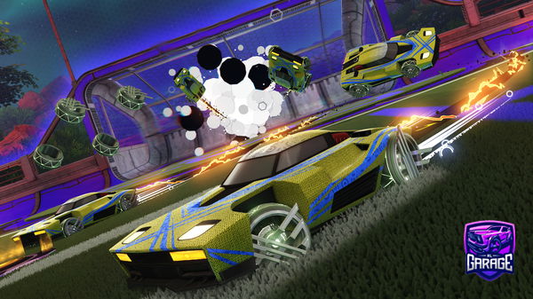 A Rocket League car design from DaceyB