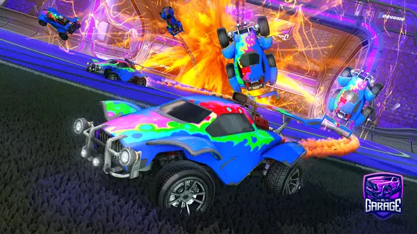 A Rocket League car design from StrayBox1694