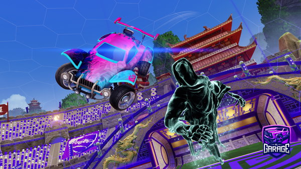 A Rocket League car design from Shadow_BlubX