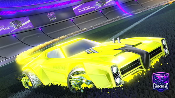 A Rocket League car design from Tinoo0