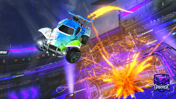 A Rocket League car design from ale221109