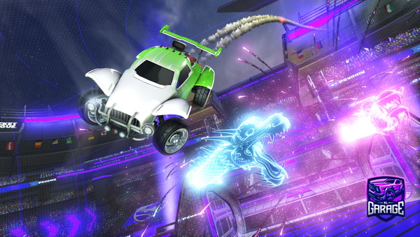 A Rocket League car design from FASTNETROCK