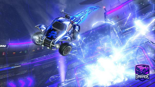 A Rocket League car design from Dxriaaan