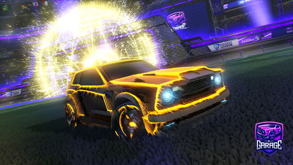 A Rocket League car design from Yako2020