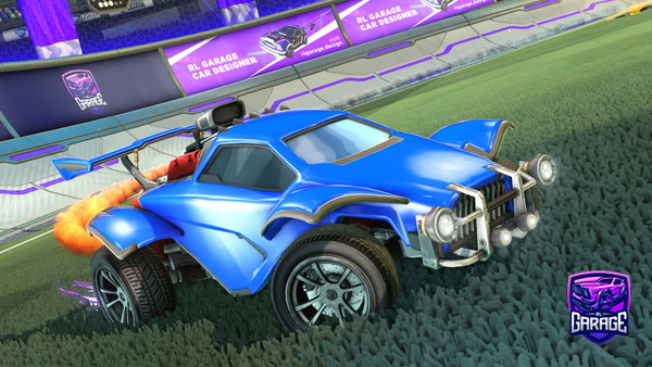 A Rocket League car design from Mizou027