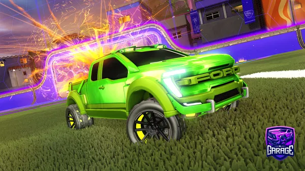 A Rocket League car design from Twitch-lucxofc