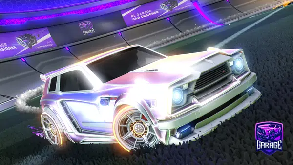 A Rocket League car design from FlyingFighter04