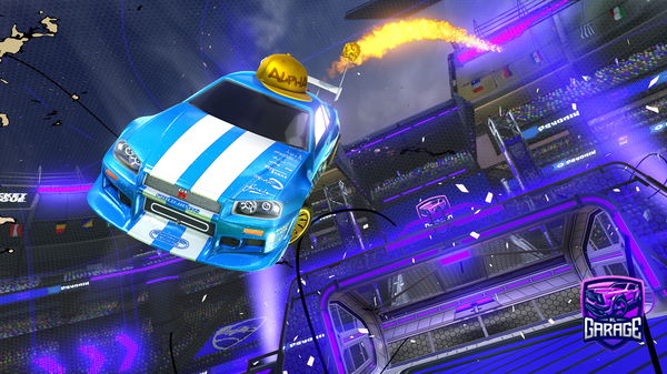 A Rocket League car design from namedvoid