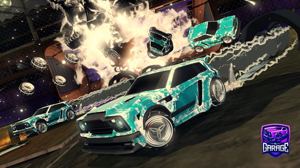A Rocket League car design from Khamula