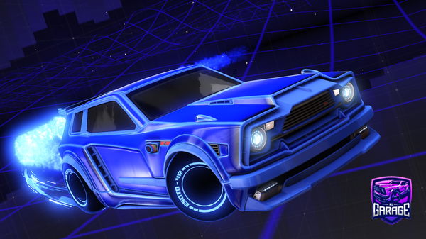 A Rocket League car design from strykerredbull11