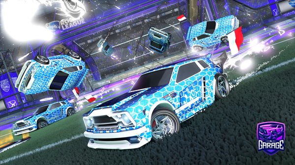 A Rocket League car design from kpradja