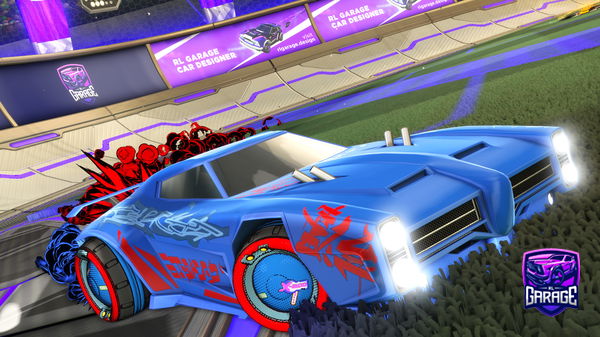 A Rocket League car design from Shemex