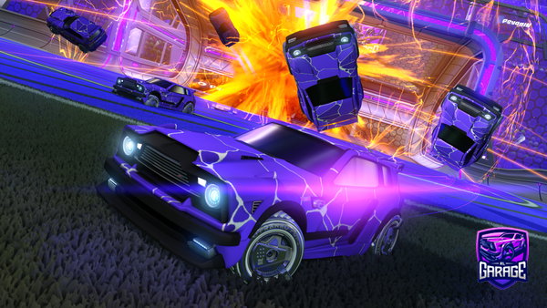 A Rocket League car design from teitogl11